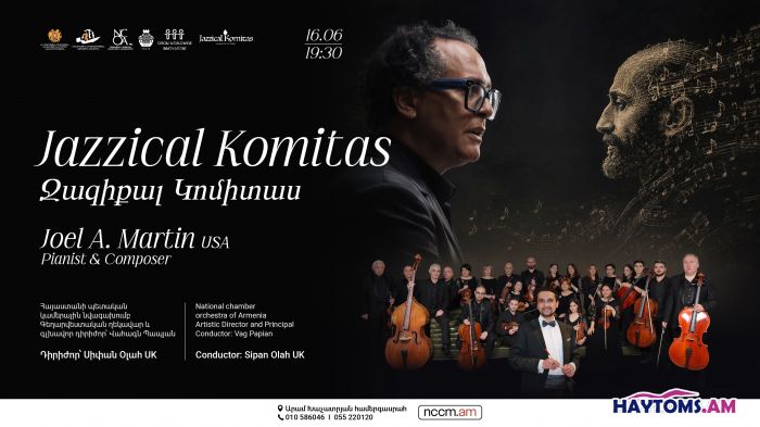 Jazzical Komitas։ NCOA & Joel Martin