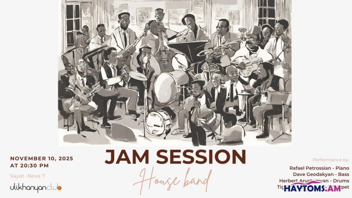 JAM SESSION | HOUSE BAND | EVERY MONDAY