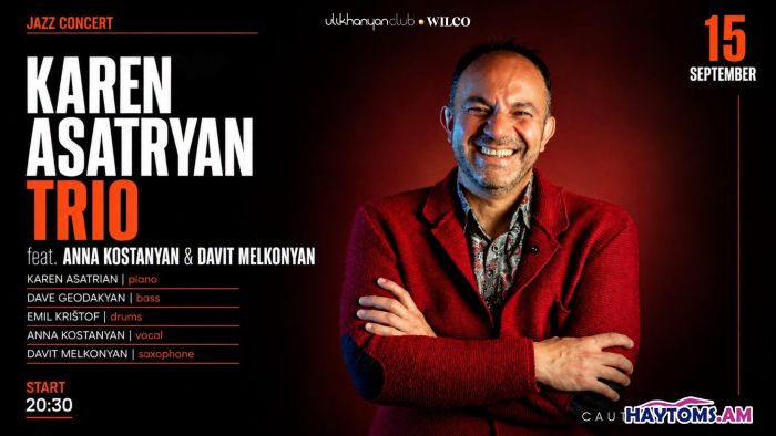 Karen Asatrian Trio feat Anna Kostanyan & Davit Melkonyan