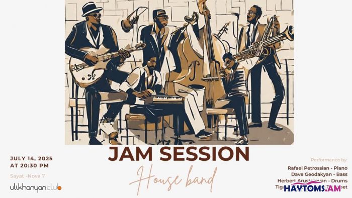 JAM SESSION | HOUSE BAND | EVERY MONDAY