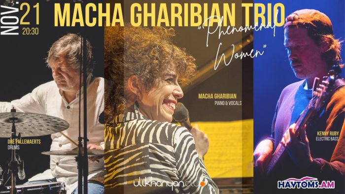 Macha Gharibian Phenomenal Women Trio