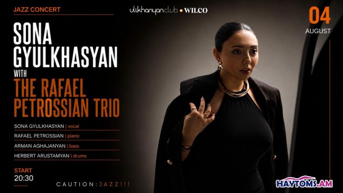 Sona Gyulkhasyan With The Rafael Petrossian Trio
