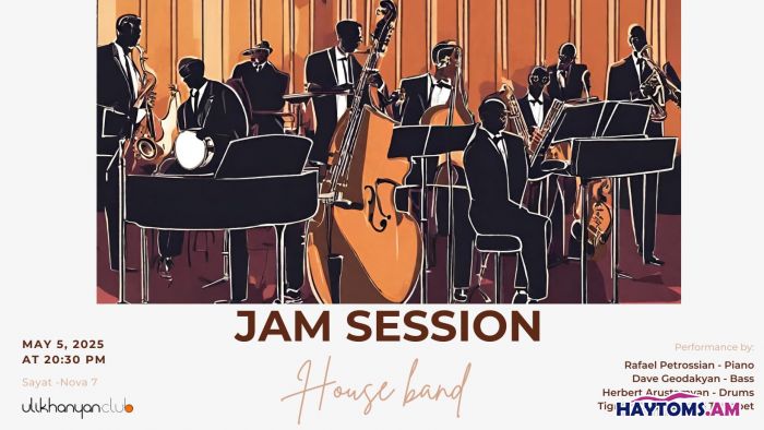 JAM SESSION | HOUSE BAND | EVERY MONDAY